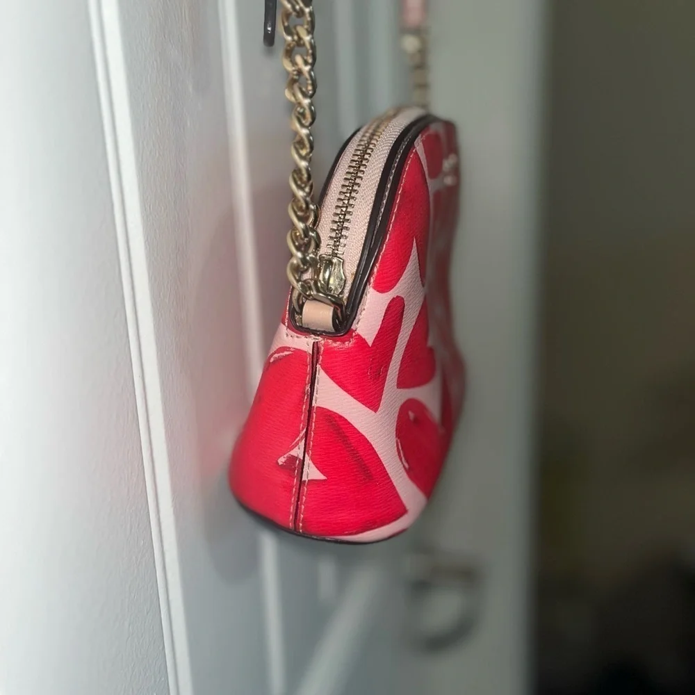 Kate Spade Spencer Ever Fallen Heart’s Domed Crossbody